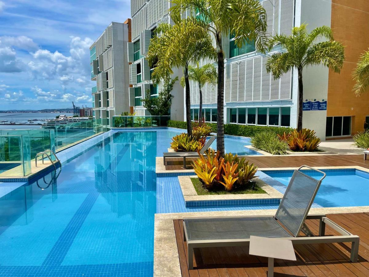 Cloc Marina Vista Mar P/ A Baia De Todos Os Santos Apartment Salvador Exterior foto