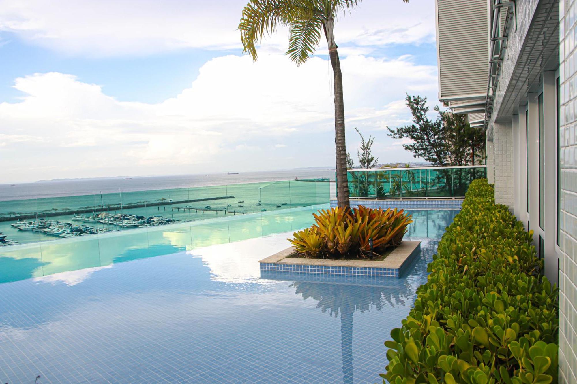 Cloc Marina Vista Mar P/ A Baia De Todos Os Santos Apartment Salvador Exterior foto