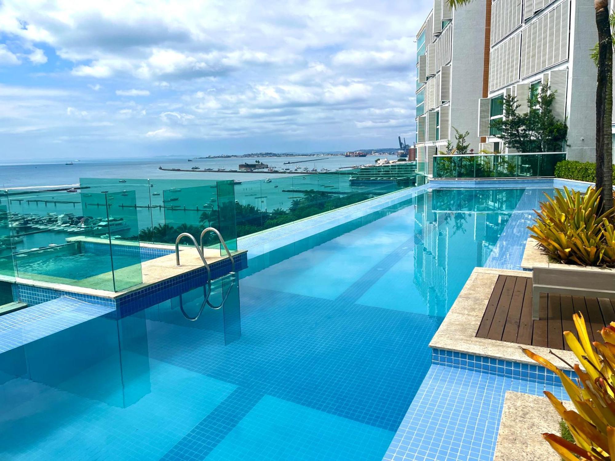 Cloc Marina Vista Mar P/ A Baia De Todos Os Santos Apartment Salvador Exterior foto
